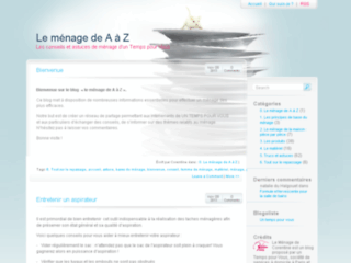 Détails : Ménage de A à Z: le blog du ménage