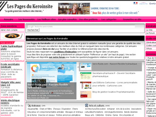 Les pages du Keroinsite
