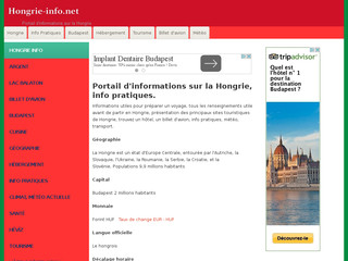 Détails : Hongrie info voyage