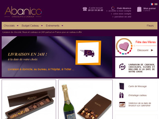 Détails : Livraison chocolats : offrir des chocolats avec Abanico