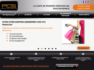 Détails : Carte de paiement sans compte bancaire