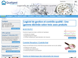 Détails : Qualigest : éditeur de logiciel qualité