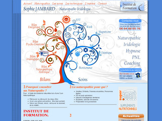 Détails : Institut de formation naturopathie iridologie consultations