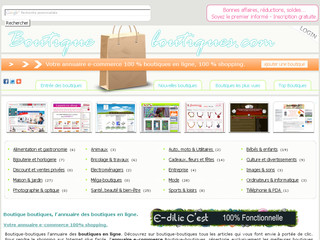 Boutiques en ligne