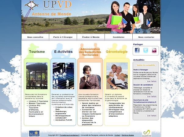 Détails : Formations universitaires de Mende