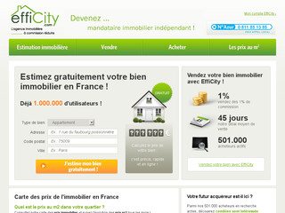 Détails : EffiCity, agence immobilière à commission réduite