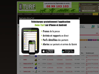 Détails : Quinté