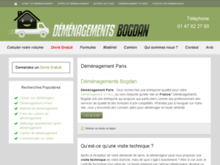 Détails : Déménagement Paris