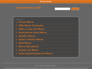 Détails : Presse maroc
