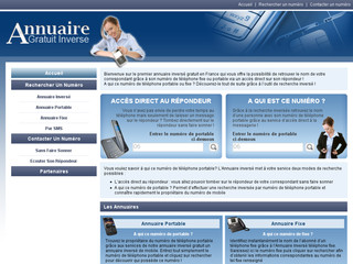 Annuaire telephonique inverse
