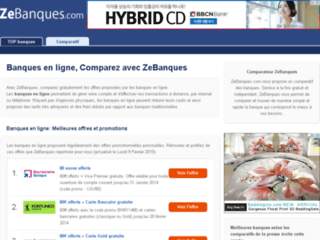 Détails : Comparateur banque en ligne - zebanques.com