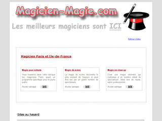 Détails : Magicien Paris