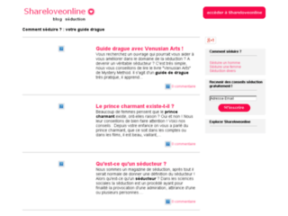Détails : Seduire