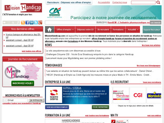 Détails : MissionHandicap.com - Emploi et Handicap