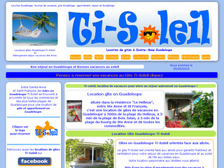 Détails : Ti-Soleil - location gites Guadeloupe Ste Anne
