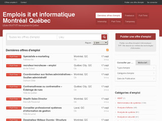 Détails : Emploi IT