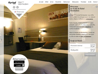 Détails : Hotel Kyriad 2 étoiles à Montauban