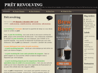 Détails : Pret revolving