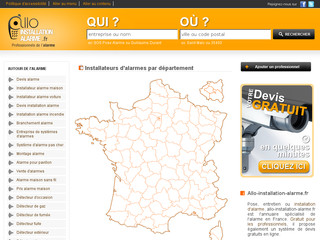 Détails : Installation alarme