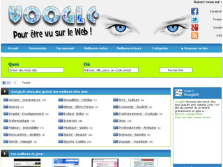 Voogle.fr: Pour être vu sur google !