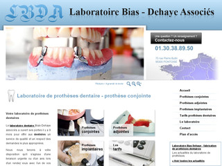 Laboratoire de prothèses dentaire à Pontoise