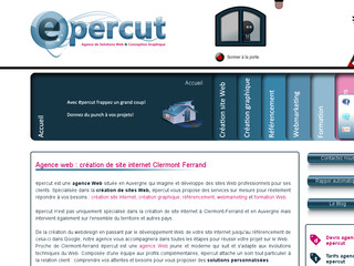 Détails : Agence web à Clermont-Ferrand - Epercut