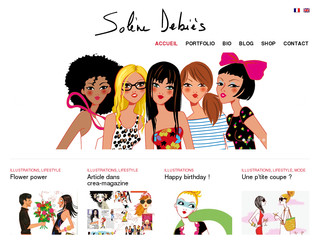 Détails : Illustration mode et beauté : Solène Debiès