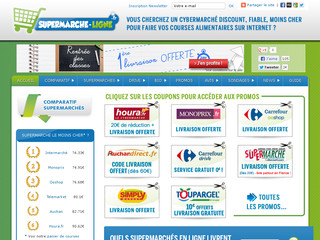 Détails : Comparatif courses en ligne supermarchés sur internet
