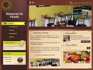 Cuisine française traditionnelle à Paris 10 - Restaurant du Paradis