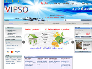 Détails : Isolant thermique mince - Vipso