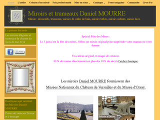 Détails : Miroirs et trumeaux d'art - Fournisseur des boutiques Musées Nationaux