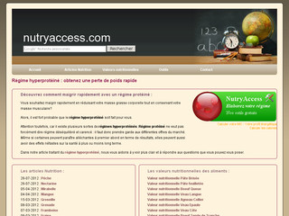 Détails : Régime hyperprotéiné pour mincir vite