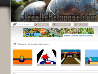 Jeux de pétanque