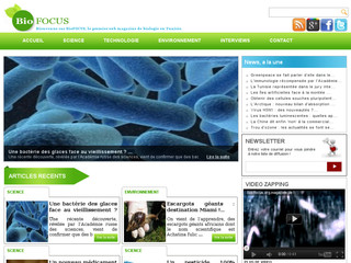 Détails : Web magazine de la biologie