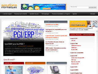 Détails : Solutions Informatiques, guide dédié aux progiciels