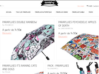 Parapluies originaux et colorés
