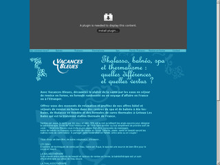 Détails : Thalasso avec Vacances Bleues