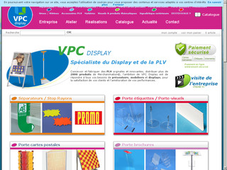 VPC Display – Fabricants de PLV pour les professionnels