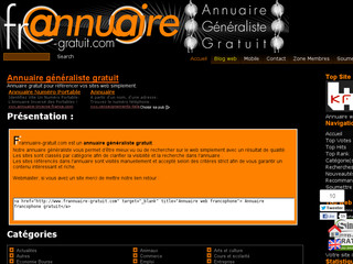 Détails : Annuaire généraliste frannuaire