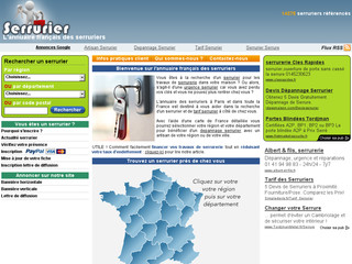 Détails : Serrurier