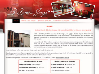 Détails : Hôtel brasserie Auvergne 63