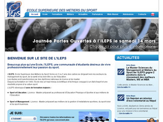 Détails : ILEPS, l'école supérieure des métiers du sport
