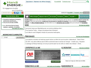 Détails : HandiEnergie.fr - Handicap Energie