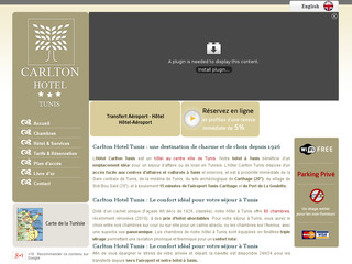 Détails : Hotel Carlton : Hotel pas cher Tunis