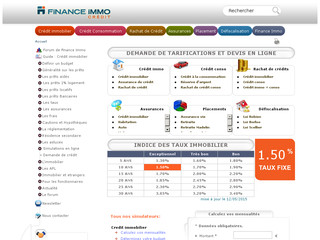 Détails : Finance Immo : Crédit immobilier