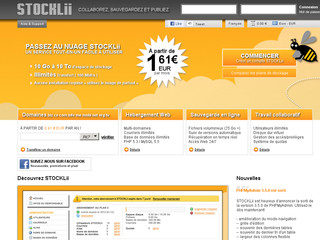 Détails : Hébergement web dans le nuage STOCKLii