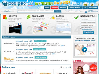 Détails : Poulpeo: gagnez de l'argent en achetant