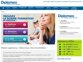 Détails : Diplomeo : Service d'orientation gratuit de l'enseignement supérieur français