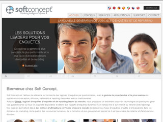 Soft Concept - Logiciels d'enquêtes et de reporting