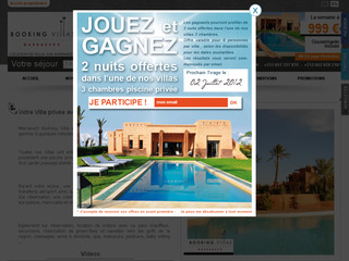Location villa marrakech
